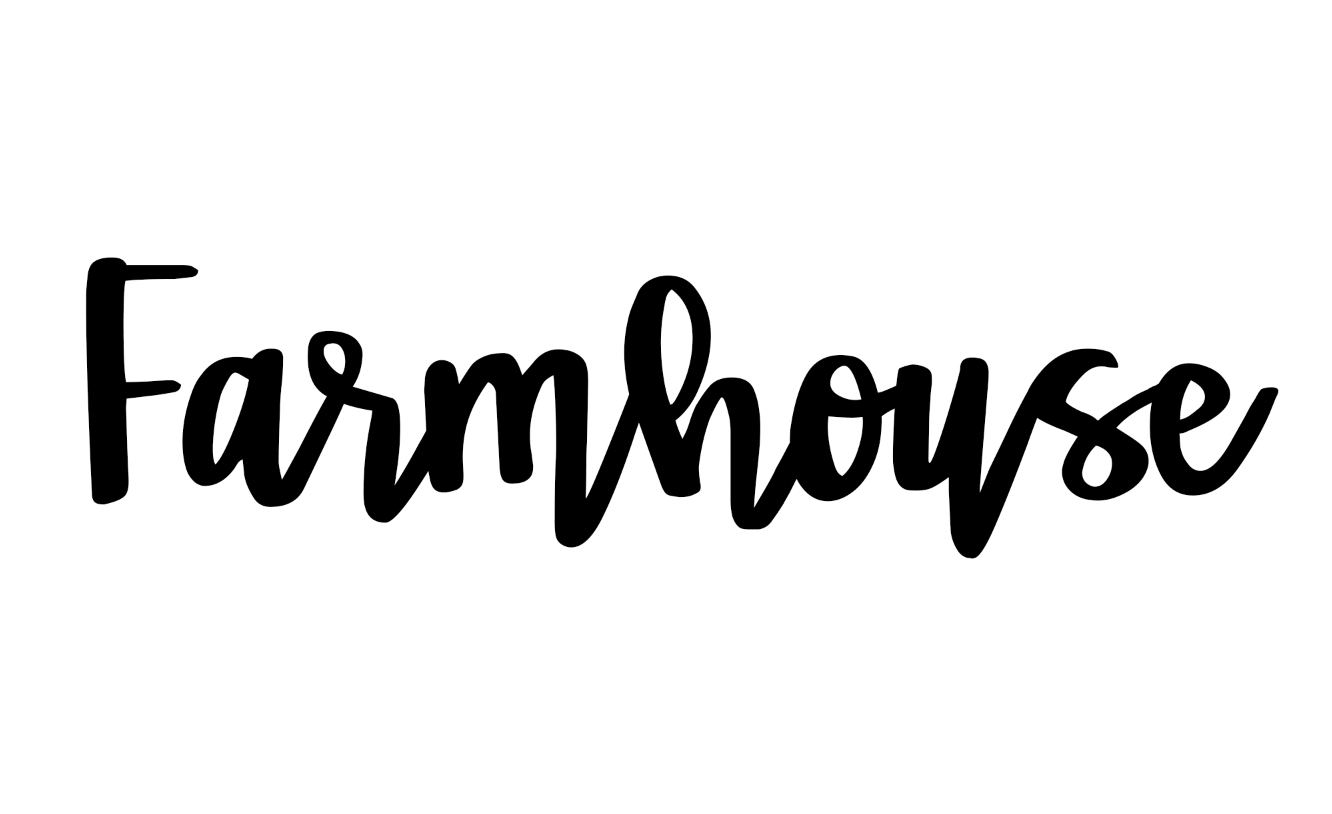 Farmhouse Font