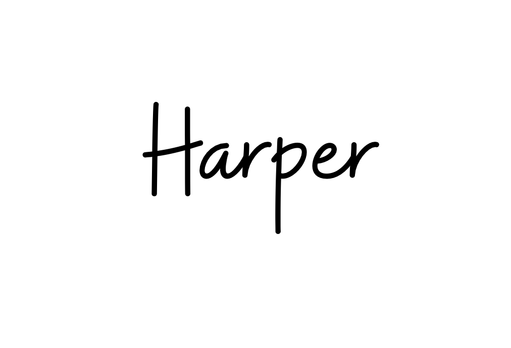 Harper font